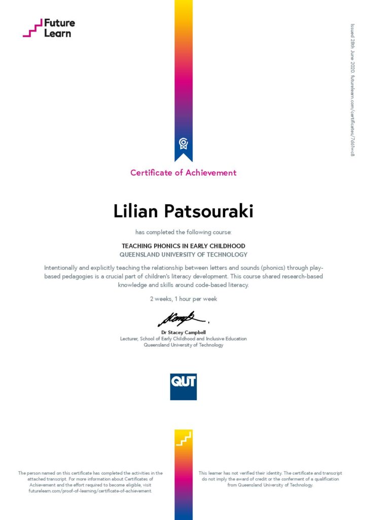 teaching phonics certificate of achievement 7d61wc8 page 001