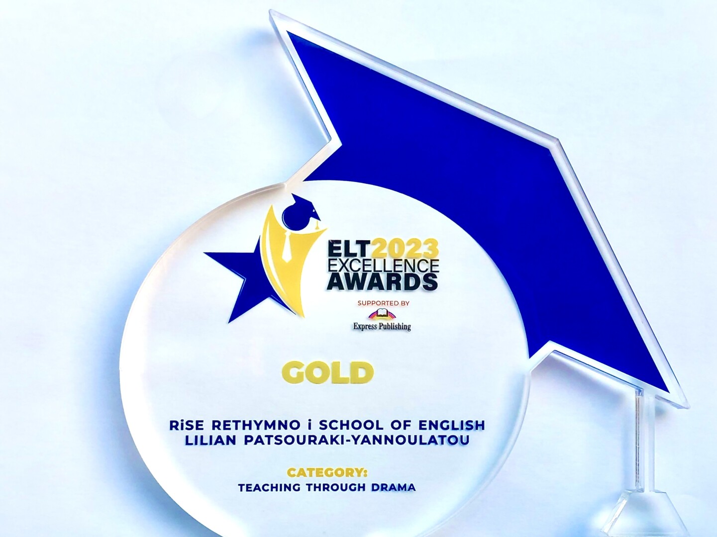 Χρυσό Βραβείο                                            ΕLT Excellence Awards 2023